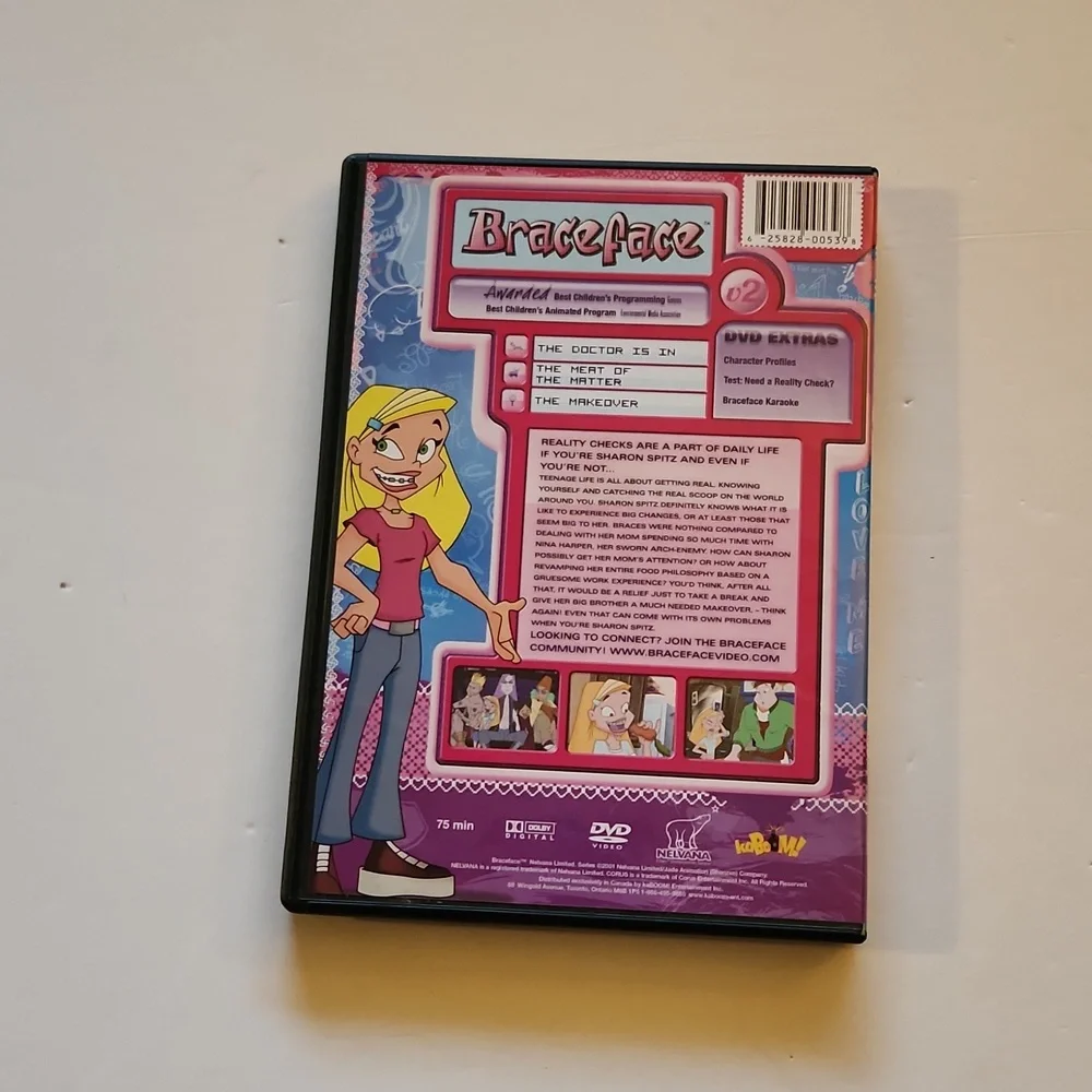 Braceface Vol 2: Getting Real - DVD By Alicia Silverstone - VERY GOOD - Picture 3 of 4